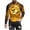 Gold, variant on YOIAVAIOY Mens Halloween Pumpkin T Shirts 3D Graphic Shirts Crew Neck Long Sleeve Hispter Streetwear Tops Loose Fit Casual Blouse Tees Gold M