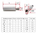 thumbnail image 3 of M2 M2.5 M3 M4 M5 M6 Hex Motherboard Standoff Stainless Steel Hex Standoffs Pillar Stud PCB Support Spacing Screw Bolt Spacer Set, 3 of 4