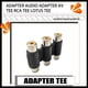 thumbnail image 4 of Bearachild Acoplador de Audio 3RCA multifuncional, práctico adaptador a hembra, conector profesional, convertidor de enchufe, enchufe de Cables de audio/vídeo, 4 of 6
