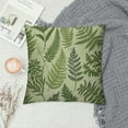 thumbnail image 2 of GOSMITH  Sage Green Pillow Covers Tropical Plant Leaf Botanical Throw Pillows Vintage Floral Outdoor Decorative Pillowcase Square Cushion Cover for Home Couch Sofa Bedding, 2 of 5