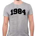 thumbnail image 2 of 1984 College Style Shirt Unisex X-Small Grey, 2 of 5