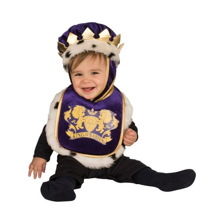 Baby King Bib & Crown Costume