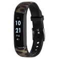 thumbnail image 4 of iTouch Slim fitness tracker with bonus strap black band with leopard print/black, 4 of 12
