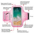 thumbnail image 3 of TRIBE Running Phone Armband Holder for iPhone 11, 11 Pro, 11 Pro Max, X, Xs, Xs Max, Xr, 8, 7, 6, Plus Sizes, Galaxy S20 ultra, S20, S10, S9, Plus Sizes and More. Adjustable Elastic Band, 3 of 6