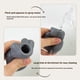 thumbnail image 4 of Baby bath water toy - 3 pack Baby Bath Toy Stackable Infant Bathtub Toys Stacking Floating Boat Train with Animal Finger Puppets Bath Toy Silicone Hand Puppet Educational Beach Toys, 4 of 4