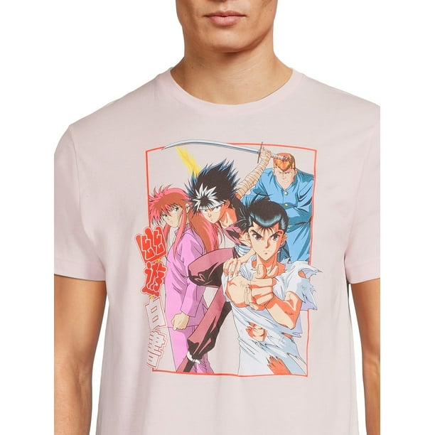 YuYu Hakusho Men's and Big Men's Graphic Tee Shirt, 2-Pack