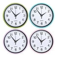 thumbnail image 5 of Tnobhg 8 Inch Wall Clock Silent Non-Ticking Hanging Clock Large Number Round Clock for Home Office Decoration, 5 of 8