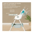 thumbnail image 3 of silla periquera portatil de comer plegable color verde, 3 of 4
