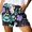 Black, variant on Wdgfv Womens Swim Trunks with Compression Liner Shorts with Elastic Waistband for Summer Activewear Yoga Running Jogging