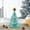 B, variant on Lighted Glass Christmas Tree, Tabletop Small Glass Tree with Lights, Built-in Batteries Operated Christmas Nightlight Xmas Decor for Table Fireplace Centerpiece Party Ornament