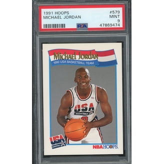 Michael Jordan Team USA Dream Team 1991 Hoops Basketball Card #579