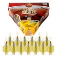 thumbnail image 5 of Ner Mitzvah, 2.5 Hour Pre Filled Chanukah Menorah Oil Candles - For Hanukkah (36 Pack), 5 of 5