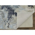 thumbnail image 4 of 5' X 8' Blue Abstract Area Rug, 4 of 5
