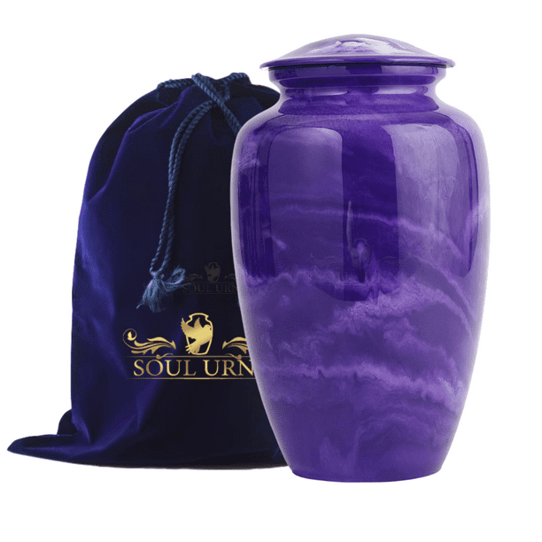 Cremation Urn for Adult Ashes Beautiful Hand Painted Urn for Human Ashes Large Urn Container