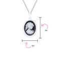 thumbnail image 4 of Bling Jewelry Womens Classic Victorian Lady Portrait Cameo Pendant Necklace Sterling Silver Brooch, 4 of 5