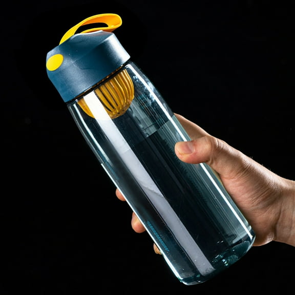 COM1950s Sports Water Bottle,18Oz Leakproof Shaker Cup with Carry Loop & Built-In Mixing Grid for Gym Fitness Travel,Bpa Free Water Bottle