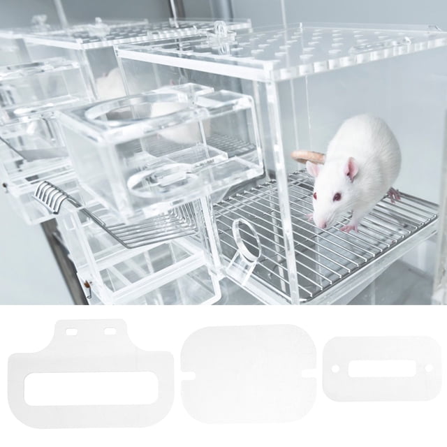 Hytrove 1Jgo Kit De Tornillos Transparentes Para Jaula Acrílica Con Tuercas Y Arandelas Para Accesorios De Hámster