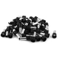 thumbnail image 1 of Unique Bargains 50 Pcs Borne de Fronce en Fil Métallique Pré-Isolée Tube Noir E25-16 4AWG 25mm2, 1 of 1