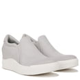 thumbnail image 2 of Dr. Scholl's Time Off Wedge Women's Fashion Sneakers Grey Microfiber Perf, 2 of 9