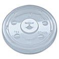thumbnail image 2 of Fabri-Kal 9509127 Greenware Clear Flat Lid - 1000 / CS, 2 of 2