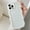 White, variant on Wave Frame Clear Case for iPhone 14 Pro Max 6.7 inch, Curly Clear Phone Case, Cute Wavy Phone Case for Girl Slim Fit Shockproof Phone Cover Bumper Soft Pretty Case for Women - White