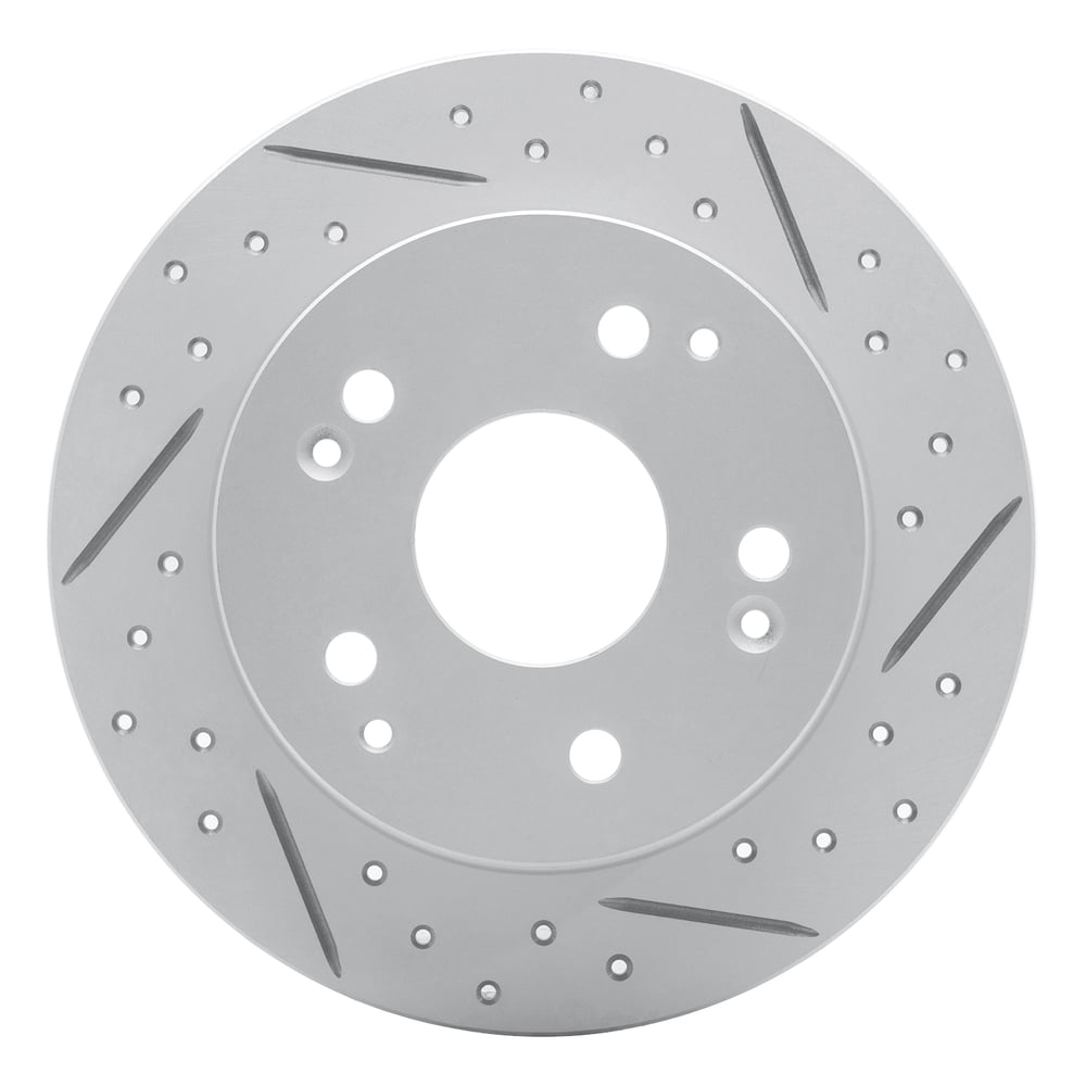Dynamic Friction Company 830-59026R DFC Geoperformance Rotor - Drilled and Slotted