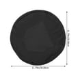 thumbnail image 2 of CIMAXIC 2Pcs Round Chair Seats Cover Polyester Material for Kitchen Stools and Home Use, 2 of 8