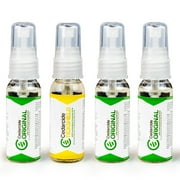 Cedarcide Original   Tickshield with Lemongrass Family 4-Pack (Small) Cedar Oil Flea & Tick Bug Spray