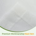 thumbnail image 4 of BTTO Patio Sheer Windproof & Waterproof Outdoor Curtain for Porch Yard Lawn Garden, Divider Window Screening Gauze Top & Bottom Fixed Eyelets, 1 Panel, 4 of 9