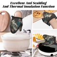 thumbnail image 7 of Pofeuu Astronaut Polar Bear Roar Print Thickened Mini Silicone Oven Mitts Heat Resistant, Rubber Oven Mitt Gloves, Finger Pinch Grips, Pot Holder, Silicone Potholder, 7 of 7