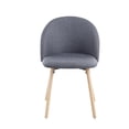 thumbnail image 3 of Set de 4 Sillas de Comedor Tapizadas de Tela gris, 3 of 6