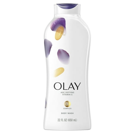 Olay Age Defying Body Wash for Women with Vitamin E, 22 fl oz