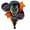Dracula Balloon Bouquet, variant on PMU Mummy Ghost 25in Balloon for Halloween Party Spooky Decorations (5/pkg) Pkg/1