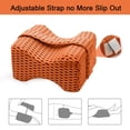 thumbnail image 3 of Almohada ortopédica para rodillas, espuma viscoelástica, soporte para piernas, tela de malla transpirable, 3 of 6