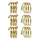 thumbnail image 4 of 6 servilleteros de metal para decoración de mesa, para eventos y bodas. Dorado, 4 of 7
