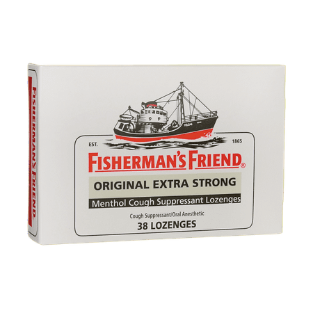 Fisherman's Friend Menthol Cough Suppressant Lozenges 38 (Best Menthol E Liquid)