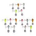 thumbnail image 3 of koolsoo 5pcs Multicolor Spoons Baits Fishing Jigs 2.5cm, 3 of 9