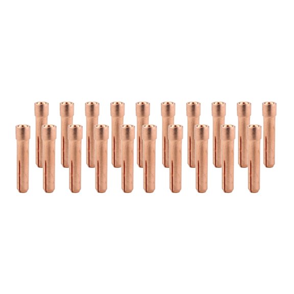 Collet for TIG Welding Torches 17/18/26 with Stubby Set-Up - 1/16" (1.6mm) - Model: 10N23S - (20 PACK)