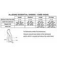 thumbnail image 2 of Allegro 20-30 mmHg Essential 18 Sheer Support Knee High (Nude) Small, 2 of 8