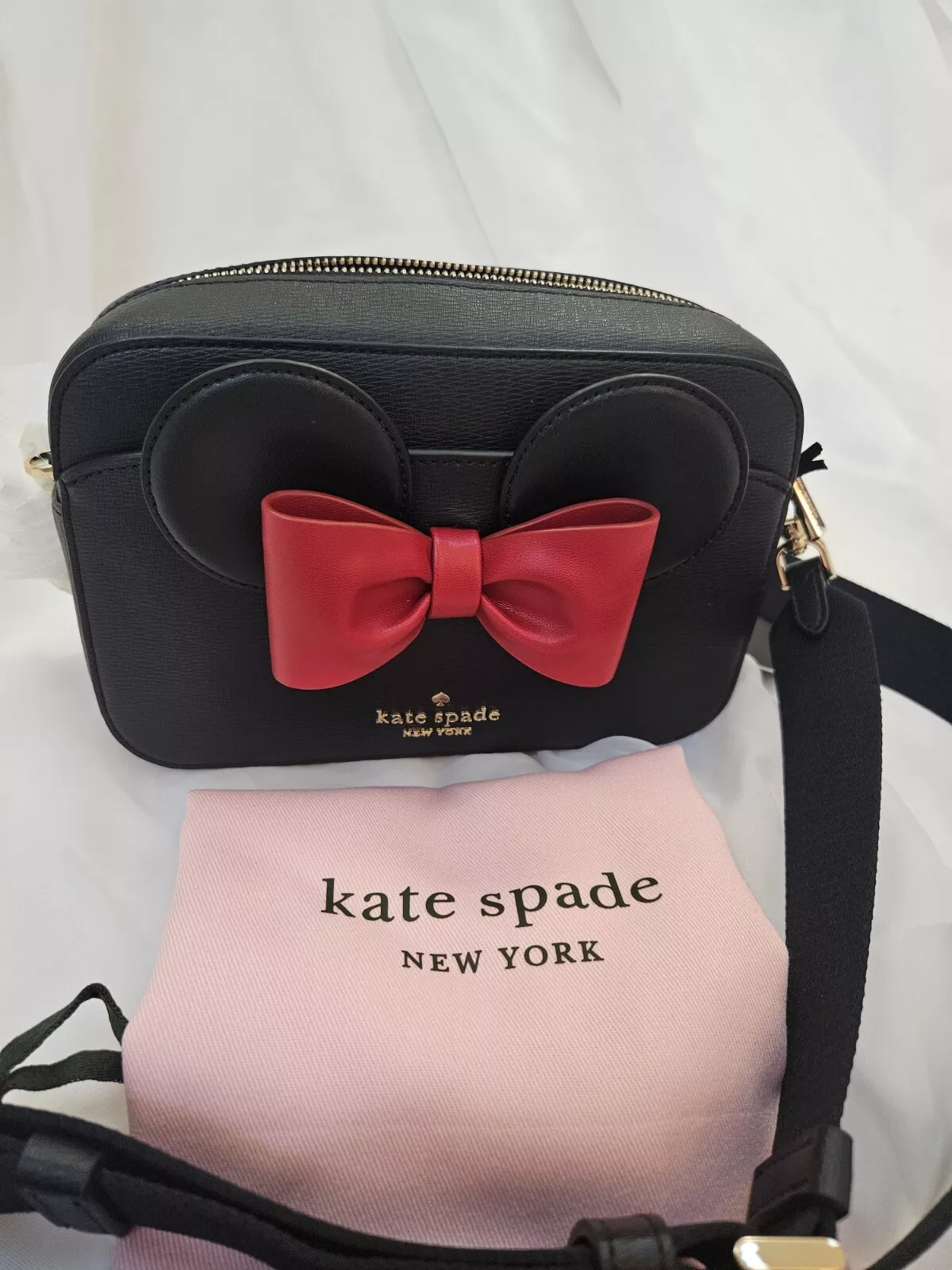 Kate Spade X Disney Minnie Mouse Polka Dot Crossbody Camera