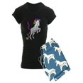 thumbnail image 1 of CafePress - Unicorn Cupcakes - Women's Dark Pajamas, 1 of 1