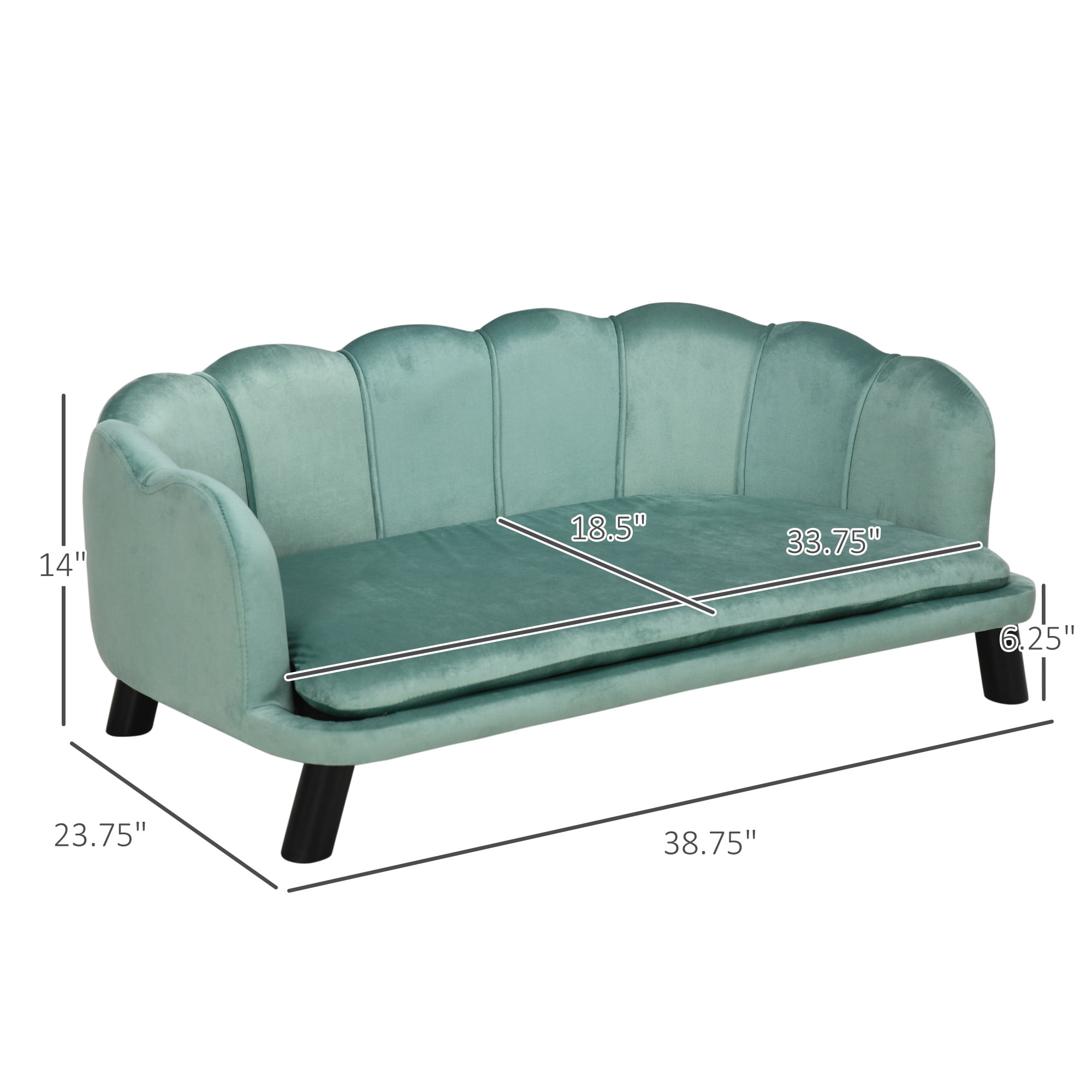 Spacious Pet Bed, Pearl Design Pet Sofa