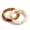 Stacked bracelets1, variant on Women's Vintage Stackable Bangle Set, Waterproof, Hypoallergenic, 7.87-inch Flexible Bangle