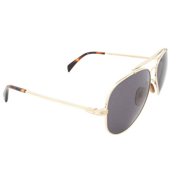 David Beckham Grey Pilot Men's Sunglasses DB 1004/S 0J5G/IR 59