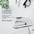 thumbnail image 4 of Desk Stapler, 20 Sheets Capacity Labor Saving Ergonomic Office Stapler for Office School Home, 4 of 8