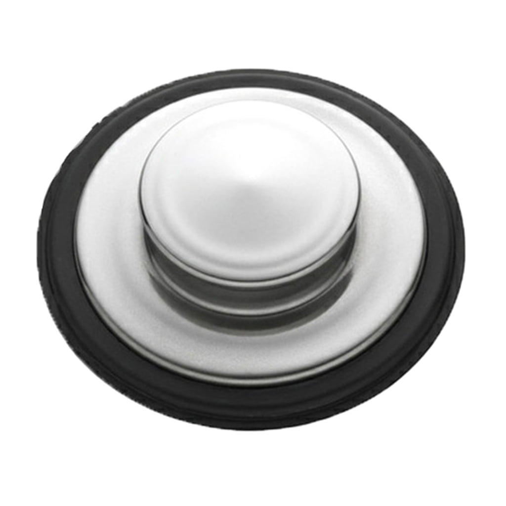 1Pc Stainless Steel Kitchen Garbage Disposal Plug, Large Wide Rim 3.39' Diameter
