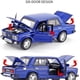 thumbnail image 4 of 1:32 Scale Model Car for Lada 2106 Alloy Vintage DieCast Metal Sound and Light PullBack Miniature Car Model Finished Car Model (Blue Box), 4 of 5