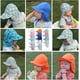 thumbnail image 2 of 48-54 cm (2-5 años) Sombrero de playa de verano para niños Bob Baby Protección UV para el cuello Viajes de vacaciones Niños Niñas Sombrero de diseño de ballena transpirable de primavera - Azul Rojo Verde Cocina, Decoración y Otros, 2 of 5