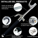thumbnail image 3 of "Bastón De Seguridad Para Volante De Automóvil Belug, Plata con Negro ", 3 of 5