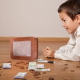 thumbnail image 5 of IMossad Cash Vault Wooden Savings Box, Wooden Cash Money Saving Box, Cash Saver Box Money Saver Box with Counter, Coin Counter Piggy Bank, Retro Wooden Money Box(10000 Dollar), 5 of 8